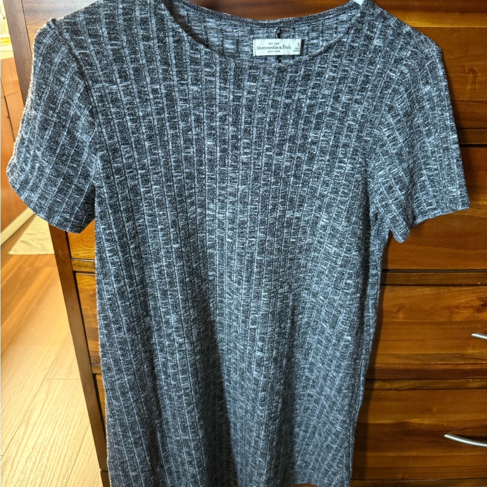 Women’s Gray Short Sleeve Dress